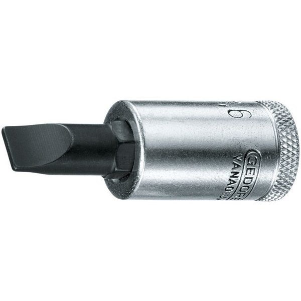 Gedore Screwdriver Bit Socket, 3/8", 10 x 1.6mm IS 30 10X1,6